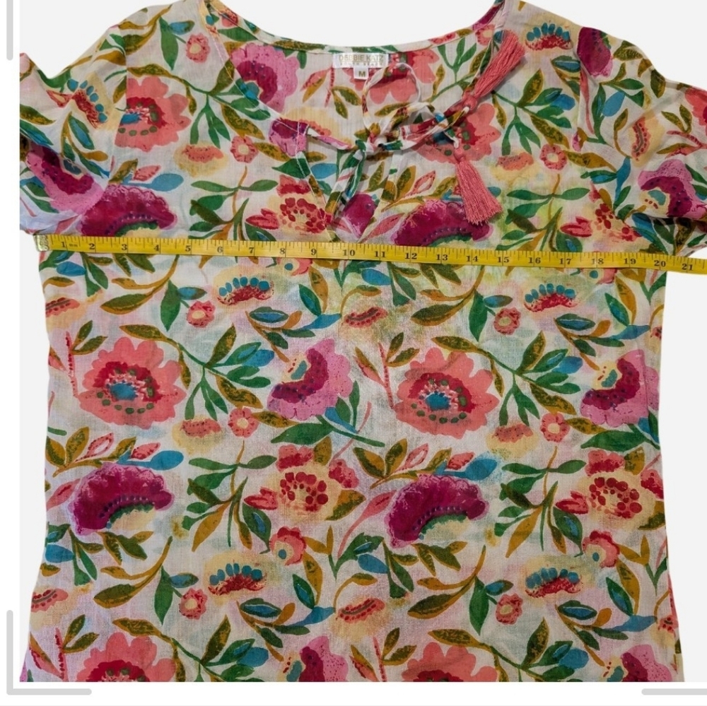 Vibrant Floral Mini Dress - Picture 7 of 15